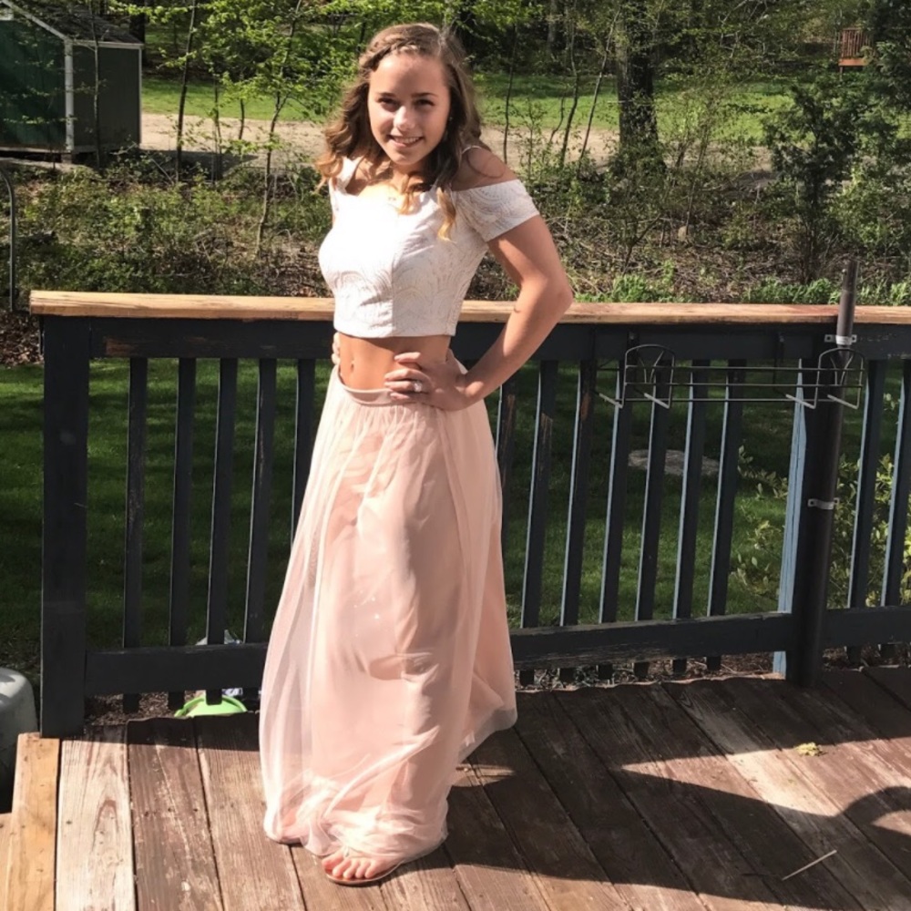 Two-piece Prom Dress